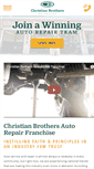 Mobile Screenshot of christianbrothersfranchise.com